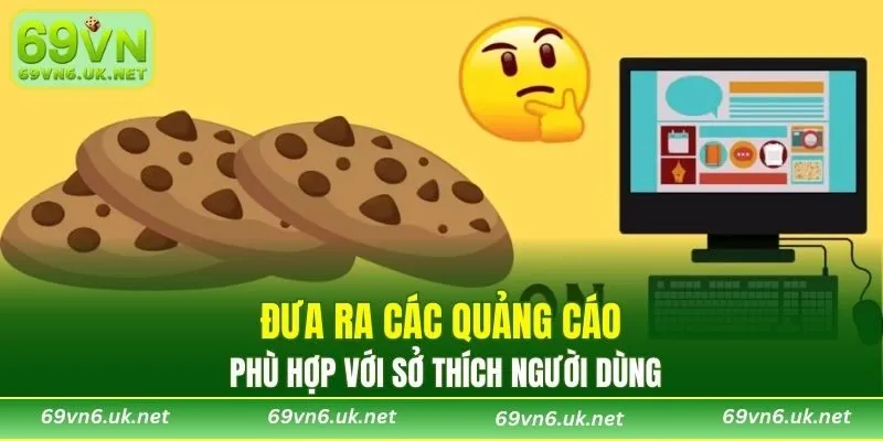 Đưa ra các quảng cáo phù hợp với sở thích người dùng