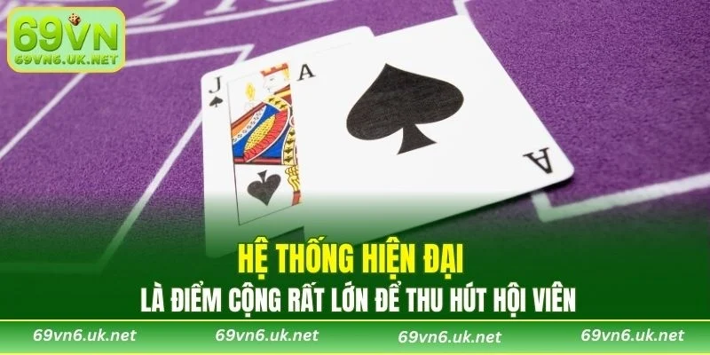 Hệ thống hiện đại là điểm cộng rất lớn để thu hút hội viên