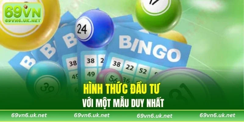 Hình thức đầu tư với một mẫu duy nhất