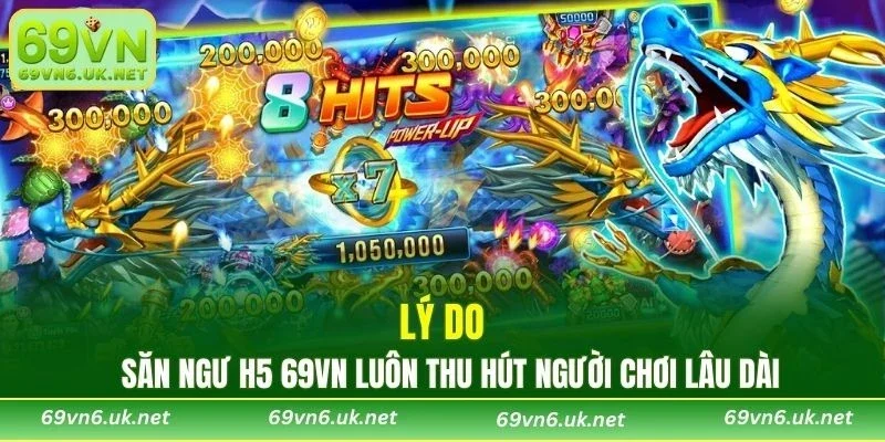Lý do săn ngư H5 69VN luôn thu hút người chơi lâu dài