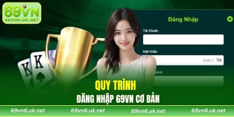 Quy trình đăng nhập 69VN cơ bản